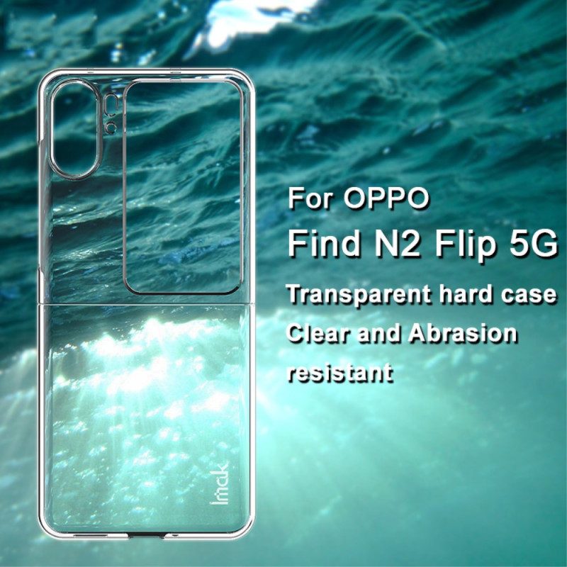 Hülle Für Oppo Find N2 Flip Flip Case Transparentes Imak