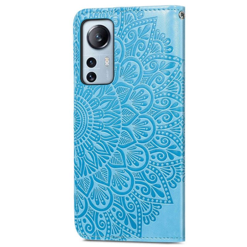 Flip Case Für Xiaomi 12 Lite Stammesblätter