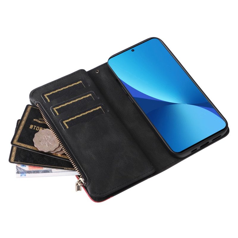 Flip Case Für Xiaomi 12 Lite Zweifarbig Mit Münzfach