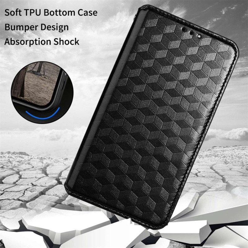 Schutzhülle Für Xiaomi 12 Lite Flip Case 3d-textur