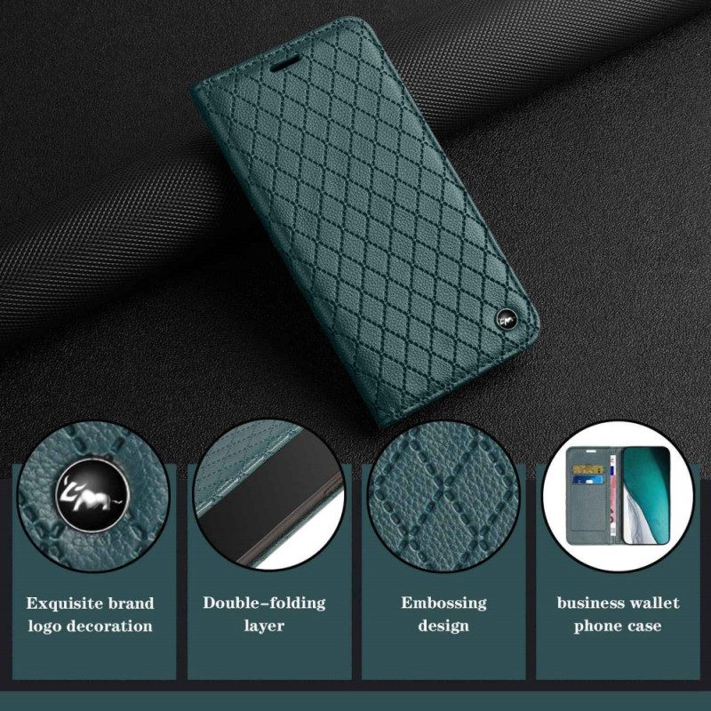 Schutzhülle Für Xiaomi 12 Lite Flip Case Rfid-diamanten