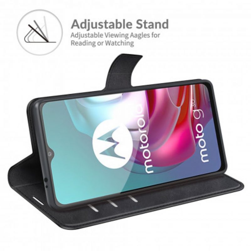 Flip Case Für Moto G30 / G10 Magnetverschluss