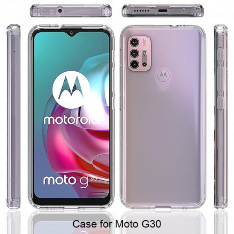 Hülle Für Moto G30 / G10 Nahtlos Verstärkte Ecken