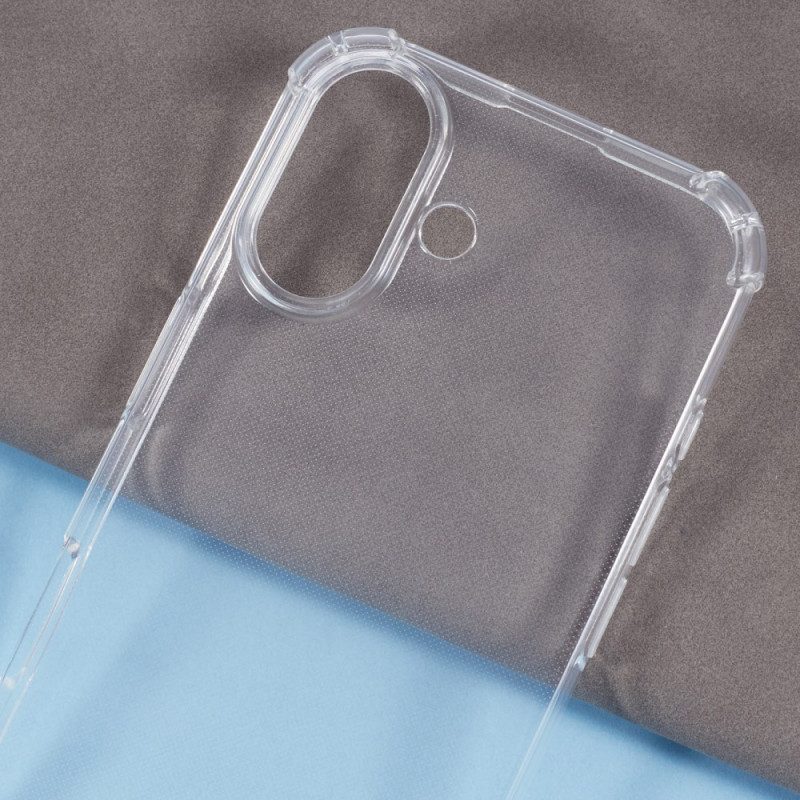 Hülle Für iPhone 16 Transparent Verstärkt