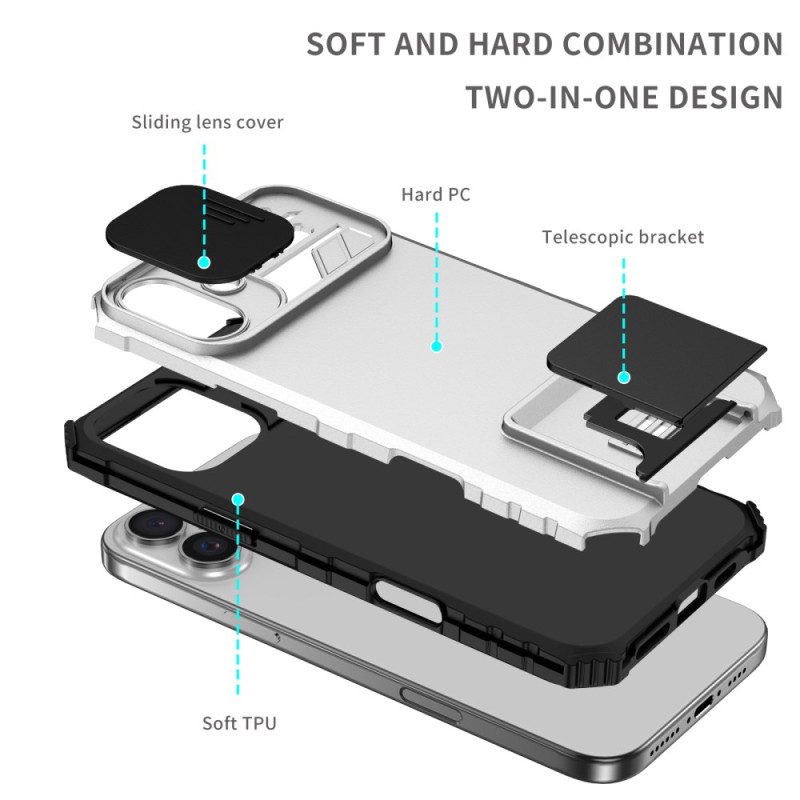 Hülle iPhone 16 Kameraschutz Und Halterung