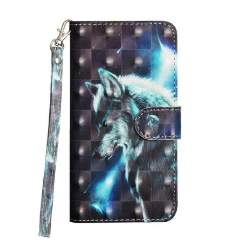 Flip Case Für Samsung Galaxy Note 10 Plus Majestätischer Wolf