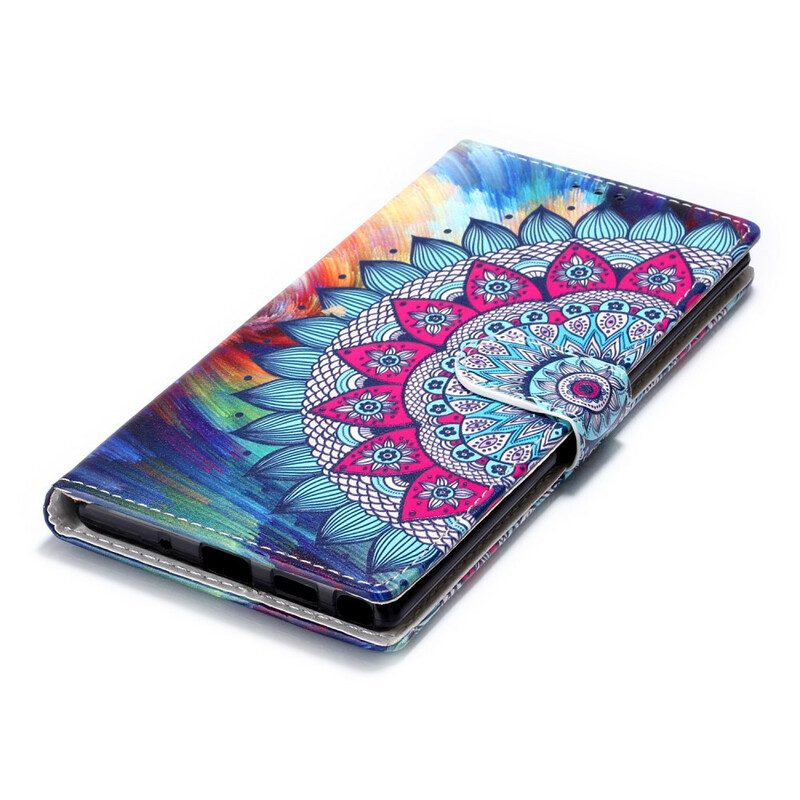 Lederhüllen Für Samsung Galaxy Note 10 Plus König-mandala