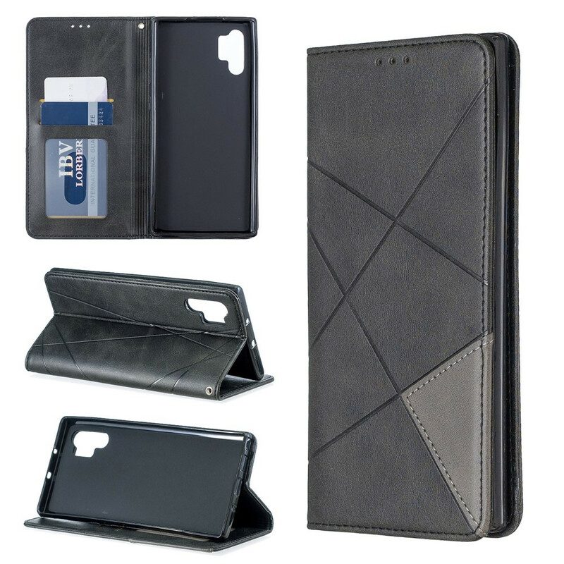 Schutzhülle Für Samsung Galaxy Note 10 Plus Flip Case Künstlerstil