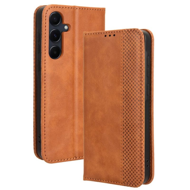 Flip Case Für Samsung Galaxy A55 5g Retro-stil