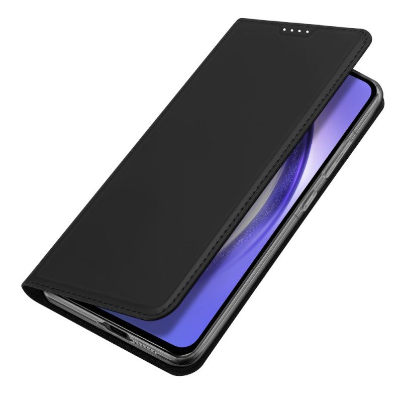 Flip Case Für Samsung Galaxy A55 5g Skin Pro Series Dux Ducis