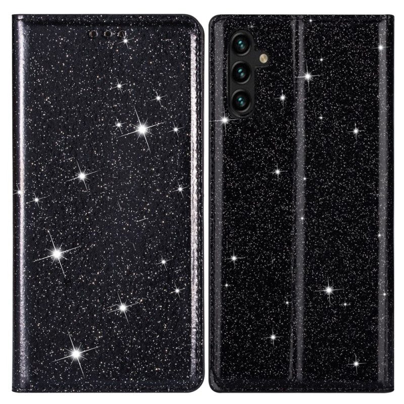 Flip Case Samsung Galaxy A55 5g Glitzer