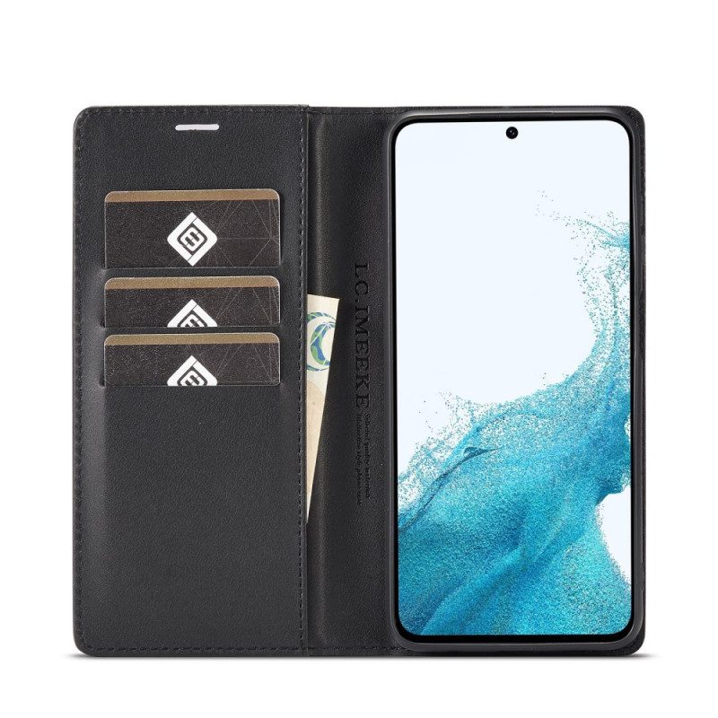 Flip Case Samsung Galaxy A55 5g Kohlefaser Lc.imeeke