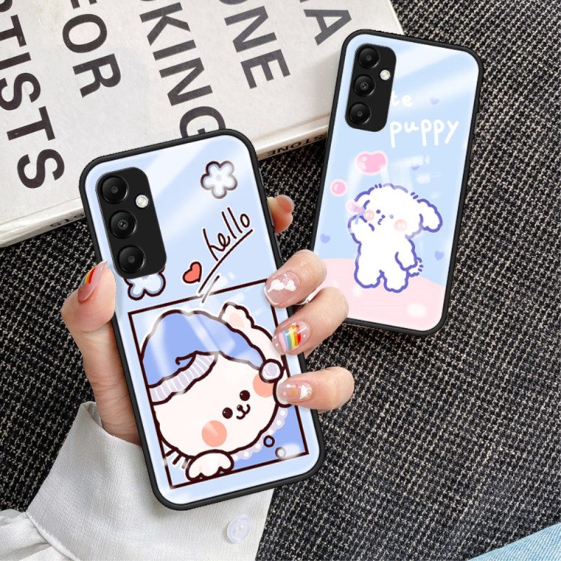 Hülle Für Samsung Galaxy A55 5g Cartoon-gehärtetes Glas