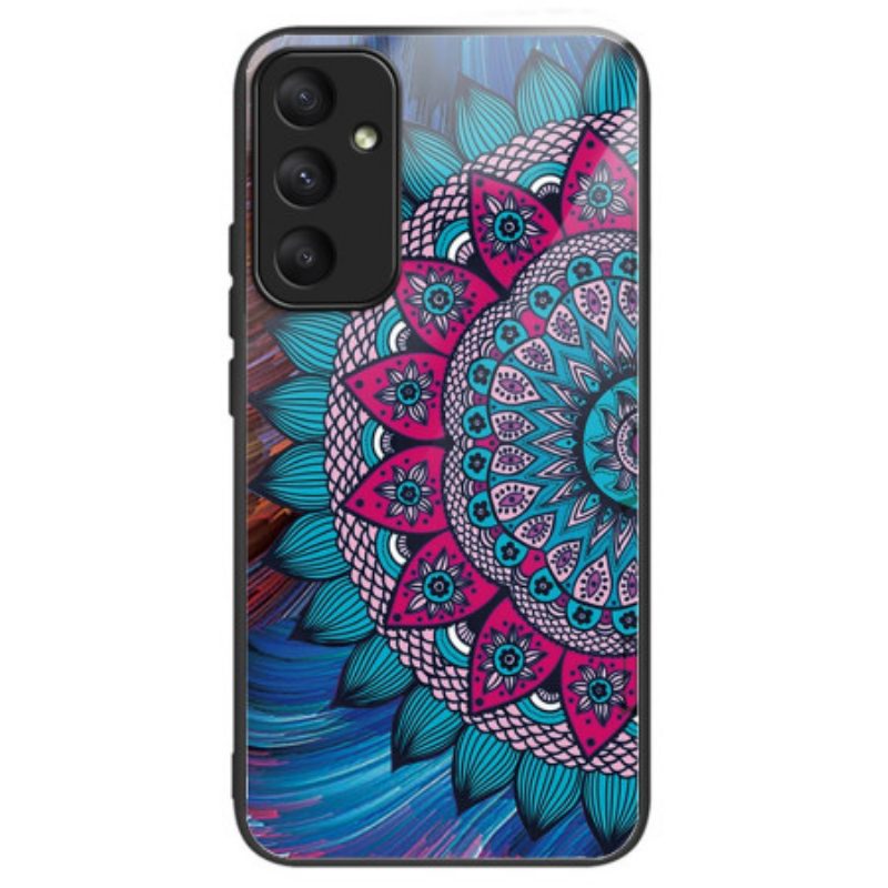 Hülle Für Samsung Galaxy A55 5g Mandala-gehärtetes Glas