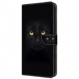 Lederhüllen Samsung Galaxy A55 5g Schwarze Katze