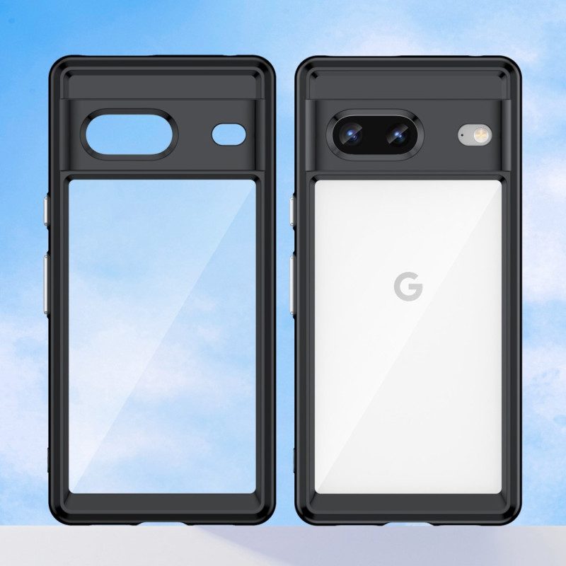 Handyhülle Für Google Pixel 7 Transparenter Hybrid