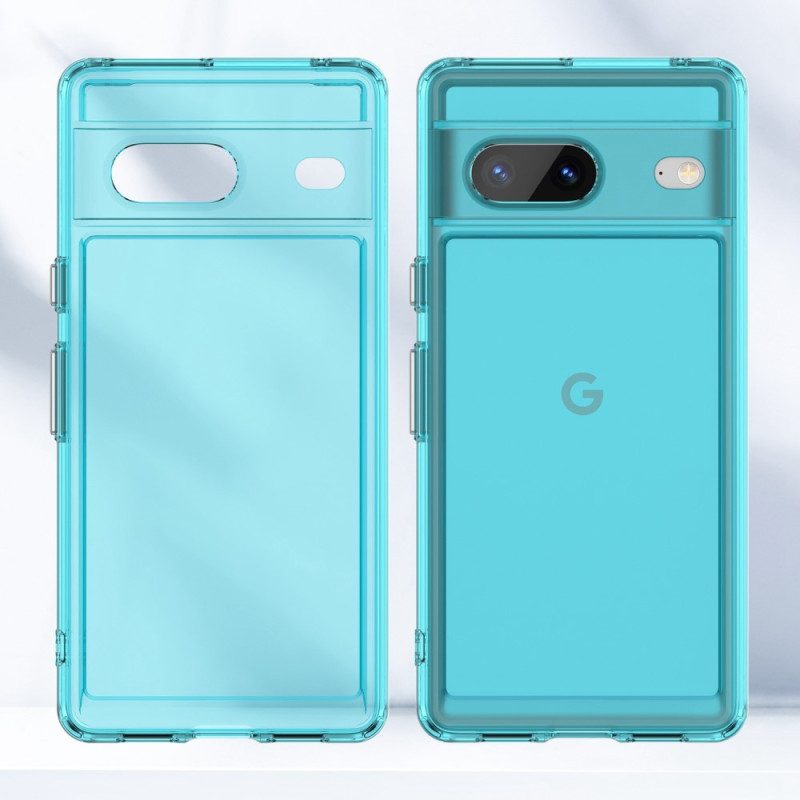 Hülle Für Google Pixel 7 Transparente Candy-serie