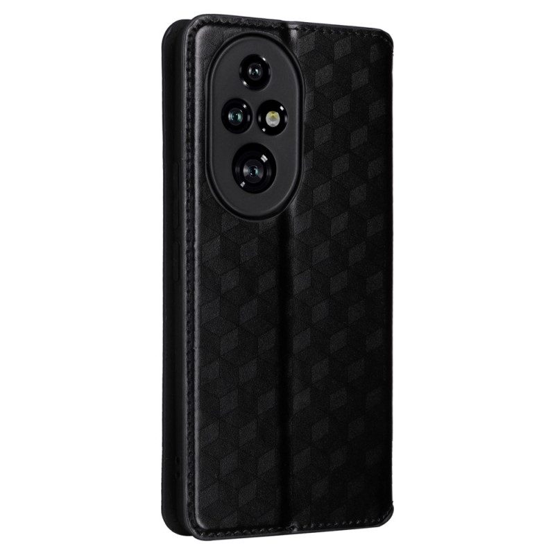 Flip Case Honor 200 Pro 3d-diamanten