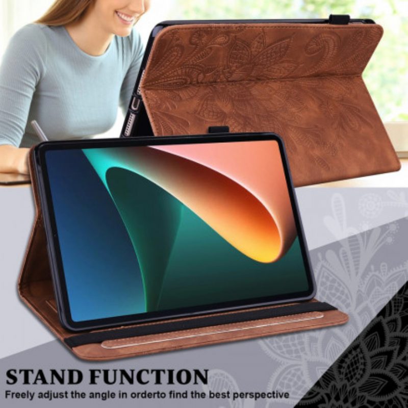 Case Für Xiaomi Pad 5 Blumendesign