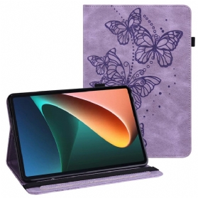 Case Für Xiaomi Pad 5 Multifunktionales Schmetterlingsmuster