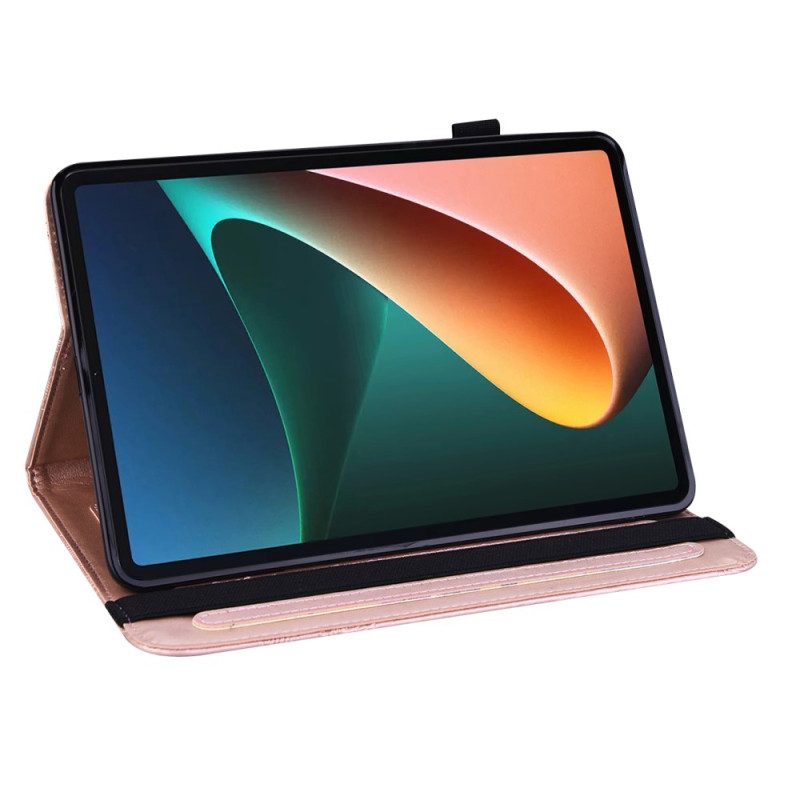 Case Für Xiaomi Pad 5 Multifunktionales Schmetterlingsmuster