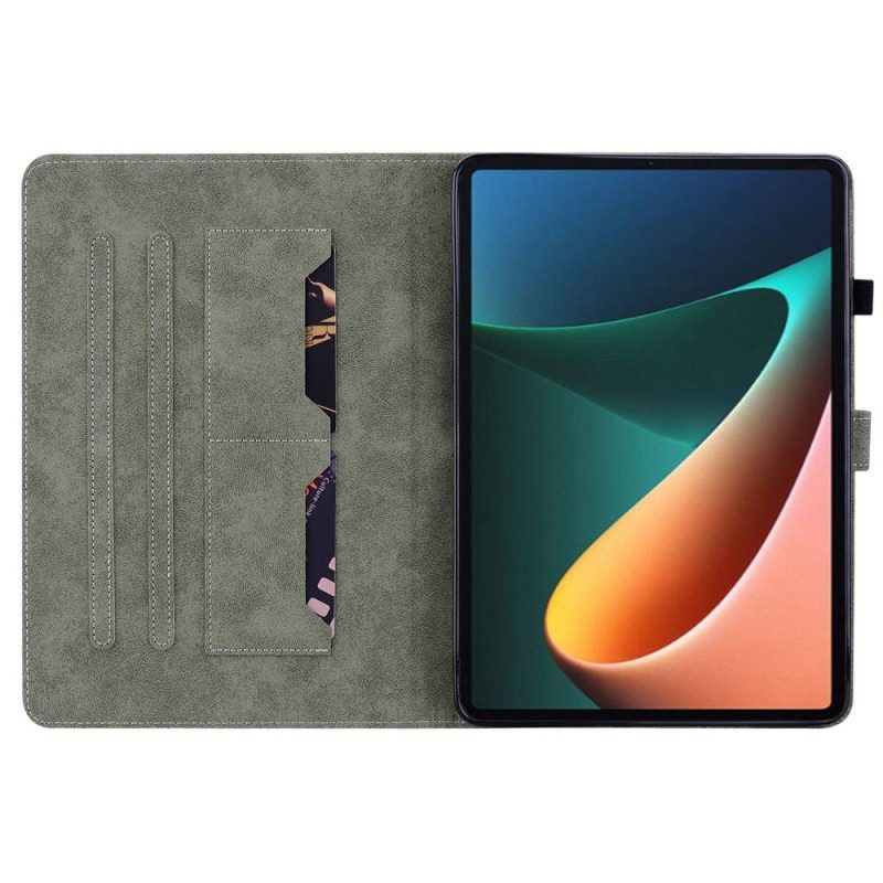 Flip Case Für Xiaomi Pad 5 Weiches Kunstleder