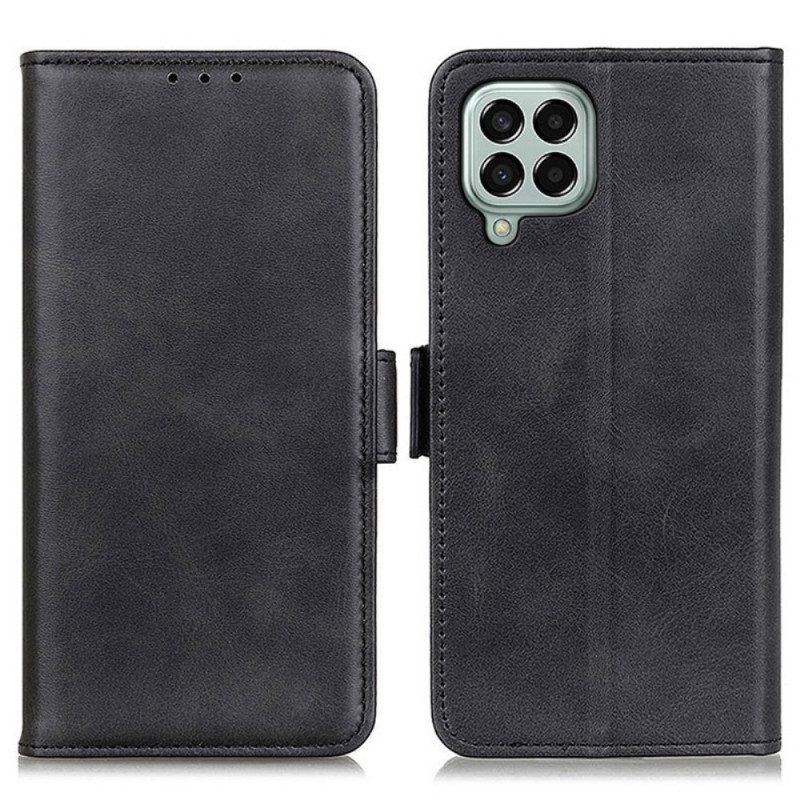 Flip Case Für Samsung Galaxy M33 5G Doppelter Verschluss