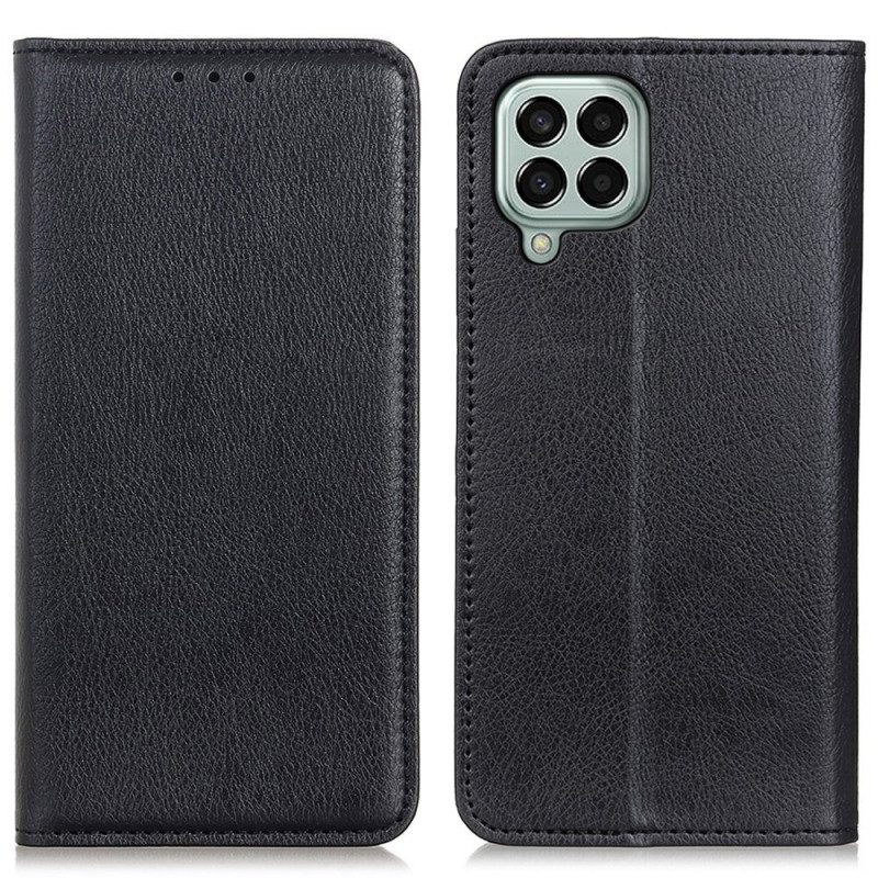 Schutzhülle Für Samsung Galaxy M33 5G Flip Case Litschi-spaltleder