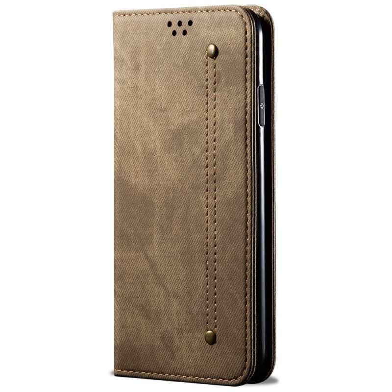 Flip Case Für Xiaomi Redmi Note 13 5g Jeanns-stoff