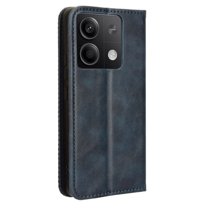 Flip Case Xiaomi Redmi Note 13 5g Handyhülle Jahrgang