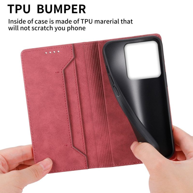 Flip Case Xiaomi Redmi Note 13 5g Handyhülle Klassischer Stil