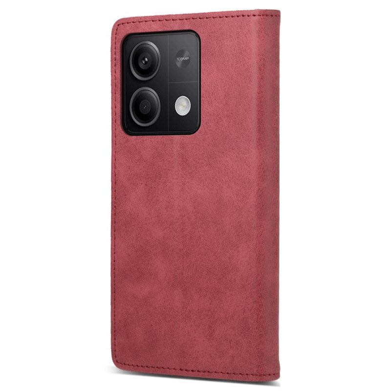 Flip Case Xiaomi Redmi Note 13 5g Handyhülle Klassischer Stil