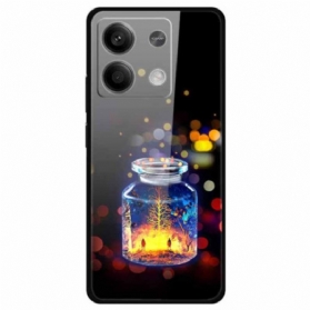 Hülle Für Xiaomi Redmi Note 13 5g Wunschflasche Aus Gehärtetem Glas