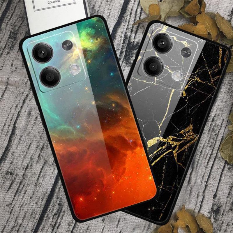 Hülle Xiaomi Redmi Note 13 5g Gitarre Aus Gehärtetem Glas Aus Eis Und Feuer