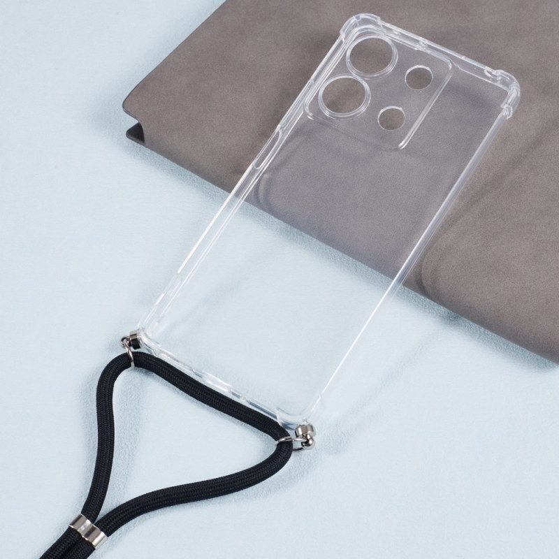 Hülle Xiaomi Redmi Note 13 5g Handyhülle Transparente Kordel