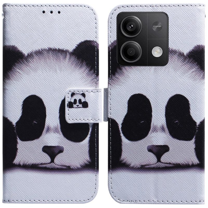 Lederhüllen Für Xiaomi Redmi Note 13 5g Panda