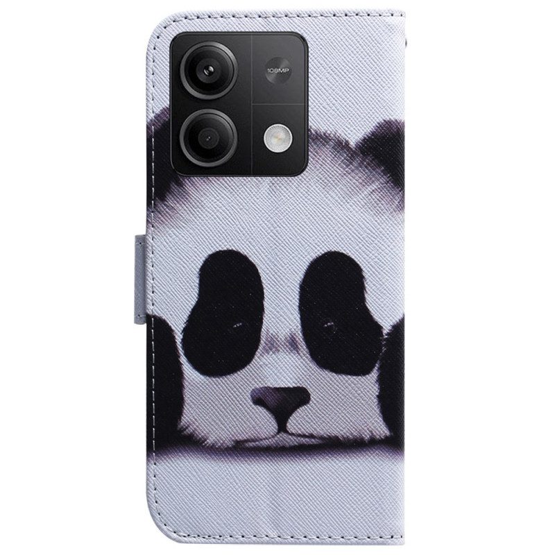 Lederhüllen Für Xiaomi Redmi Note 13 5g Panda