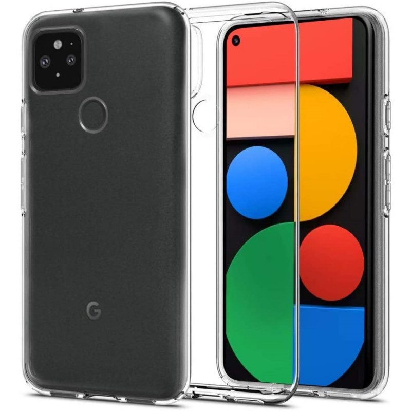 Hülle Für Google Pixel 5 Transparent. Kristallklar