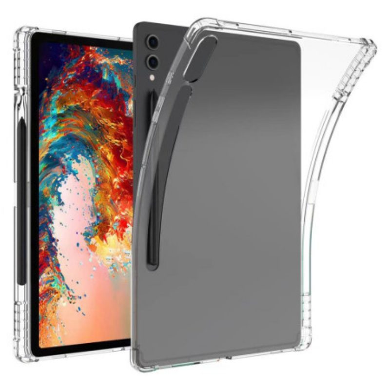 Hülle Samsung Galaxy Tab S9 Plus Handyhülle Transparent Mit Verstärkten Ecken Und Stifthalter