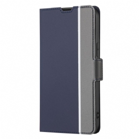 Flip Case Für Huawei P60 Pro Zweifarbig