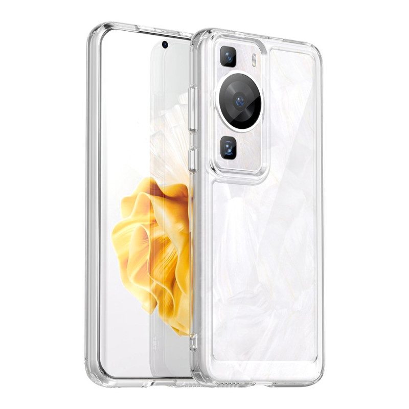 Handyhülle Für Huawei P60 Pro Hybrid Transparent