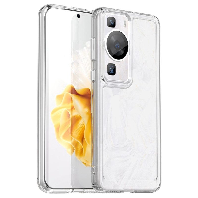 Hülle Für Huawei P60 Pro Transparente Candy-serie