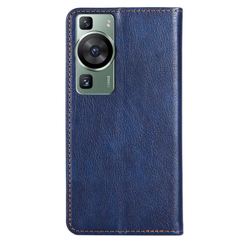 Schutzhülle Für Huawei P60 Pro Flip Case Nähte