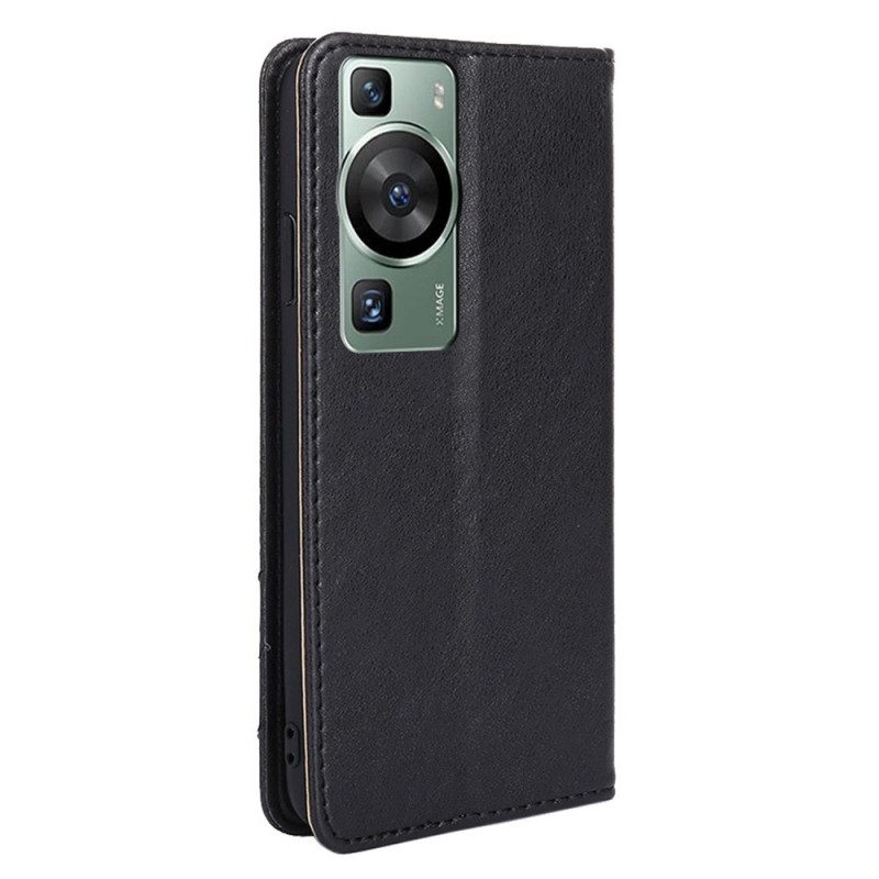 Schutzhülle Für Huawei P60 Pro Flip Case Zierniete