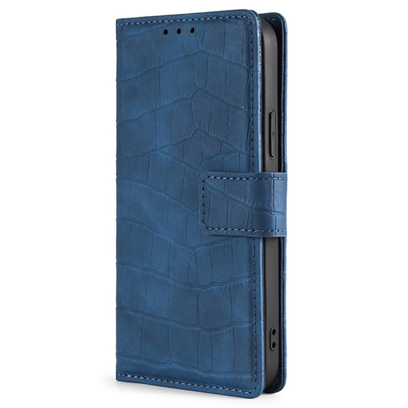 Flip Case Für Huawei Mate 50 Pro Krokodil