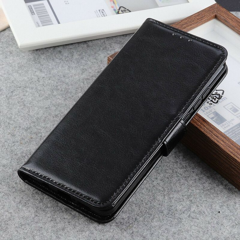 Flip Case Für Samsung Galaxy A42 5G Gefrorene Finesse