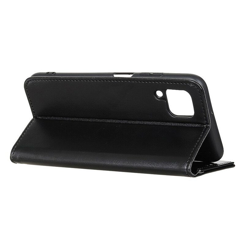 Flip Case Für Samsung Galaxy A42 5G Gefrorene Finesse