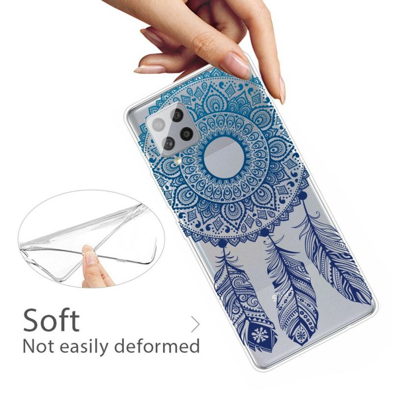 Hülle Für Samsung Galaxy A42 5G Einzelnes Blumenmandala