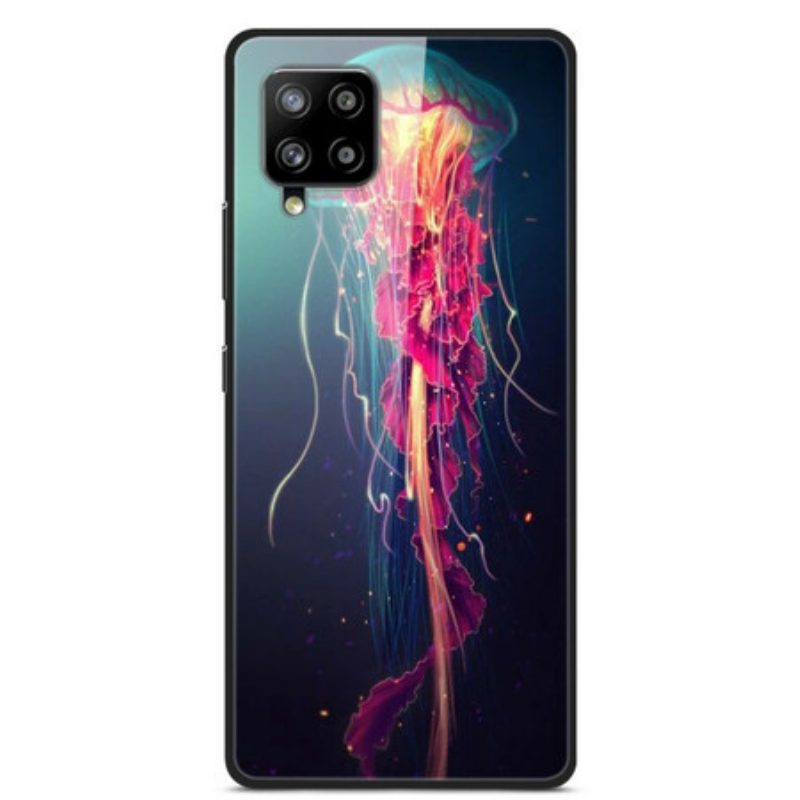 Hülle Für Samsung Galaxy A42 5G Oktopus Aus Gehärtetem Glas