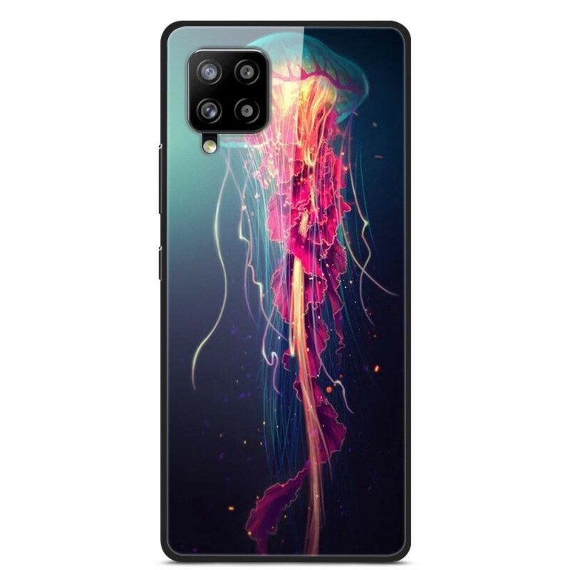 Hülle Für Samsung Galaxy A42 5G Oktopus Aus Gehärtetem Glas